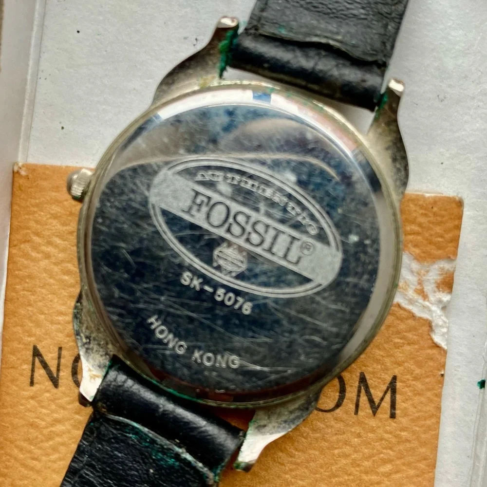 1995 FOSSIK SKELETON WATCH SK-5076